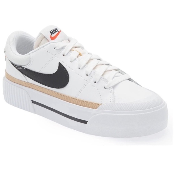 Nike Court Legacy Lift Platform Sneaker - Picture 1 of 12